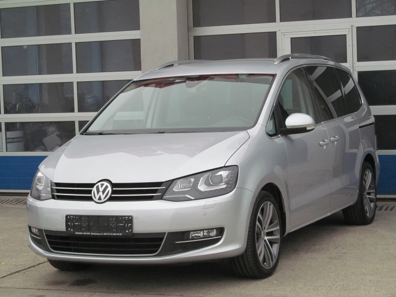 VW Sharan 2.0TDI/6+ 1/AUTOMATIC/HIGH-LINE, снимка 1 - Автомобили и джипове - 48418238