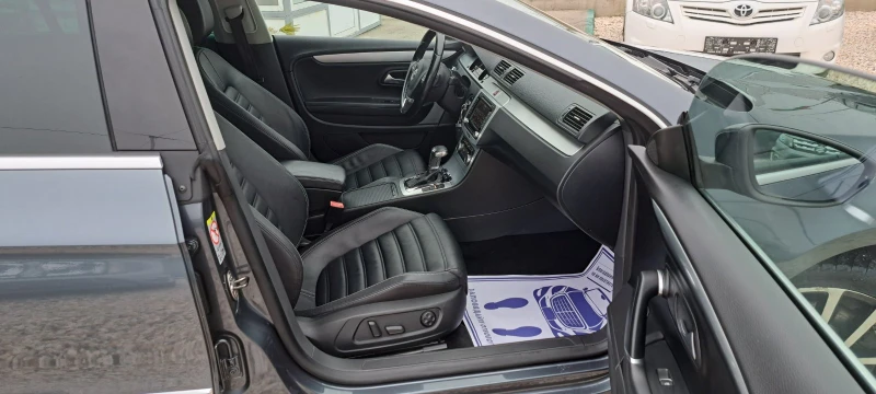 VW Passat CC 2.0 TDI 170kc Нави, ел. кожа, подгрев, снимка 16 - Автомобили и джипове - 53513692