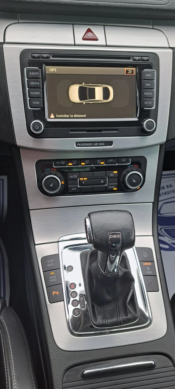 VW Passat CC 2.0 TDI 170kc Нави, ел. кожа, подгрев, снимка 12 - Автомобили и джипове - 53513692