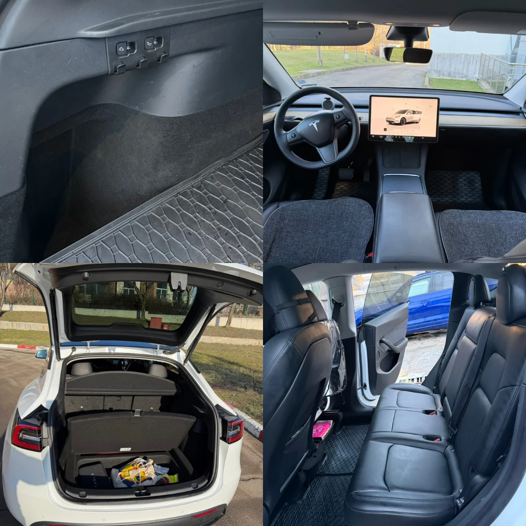 Tesla Model Y 4x4 LR/Dual Motor + Теглич + Каско + аксесоари - изображение 8