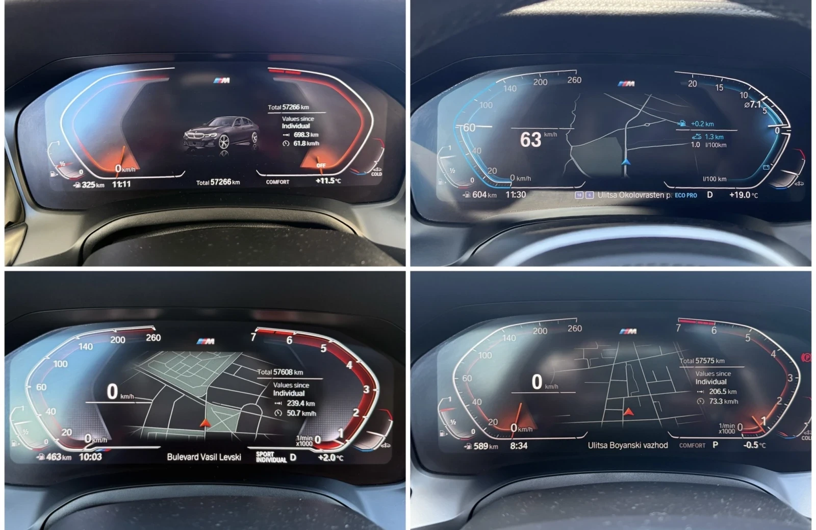BMW 330 M пакет / Сервизна история / 71к км, снимка 12 - Автомобили и джипове - 53934000