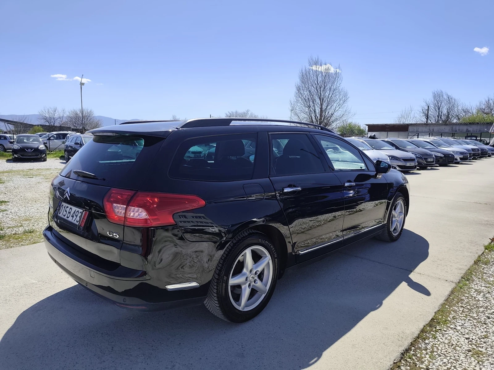 Citroen C5 136кс, Полукожа, снимка 4 - Автомобили и джипове - 54135746