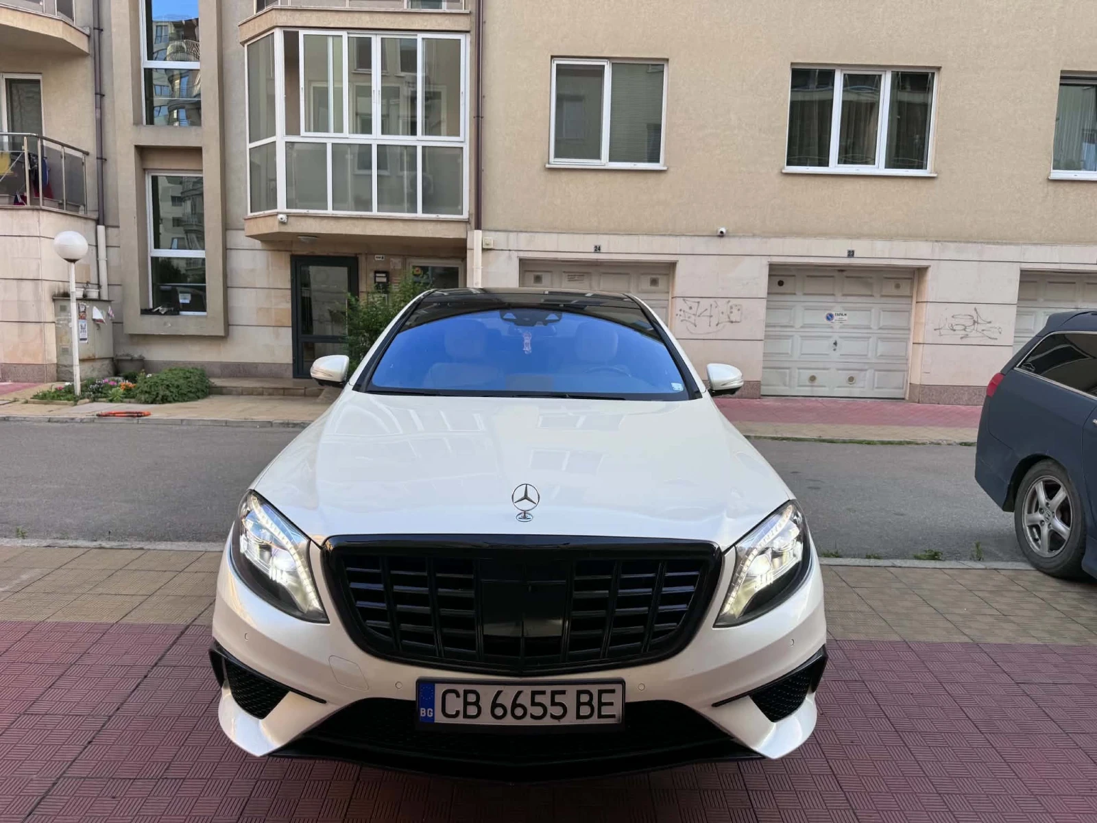 Mercedes-Benz S 550  AMG пакет, AMG карбонов волан, Може и Лизинг, снимка 12 - Автомобили и джипове - 54914455