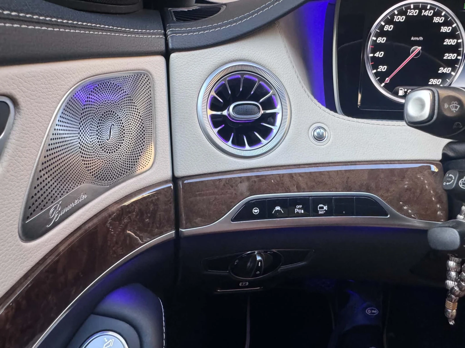 Mercedes-Benz S 550  AMG пакет, AMG карбонов волан, Може и Лизинг, снимка 10 - Автомобили и джипове - 54914455
