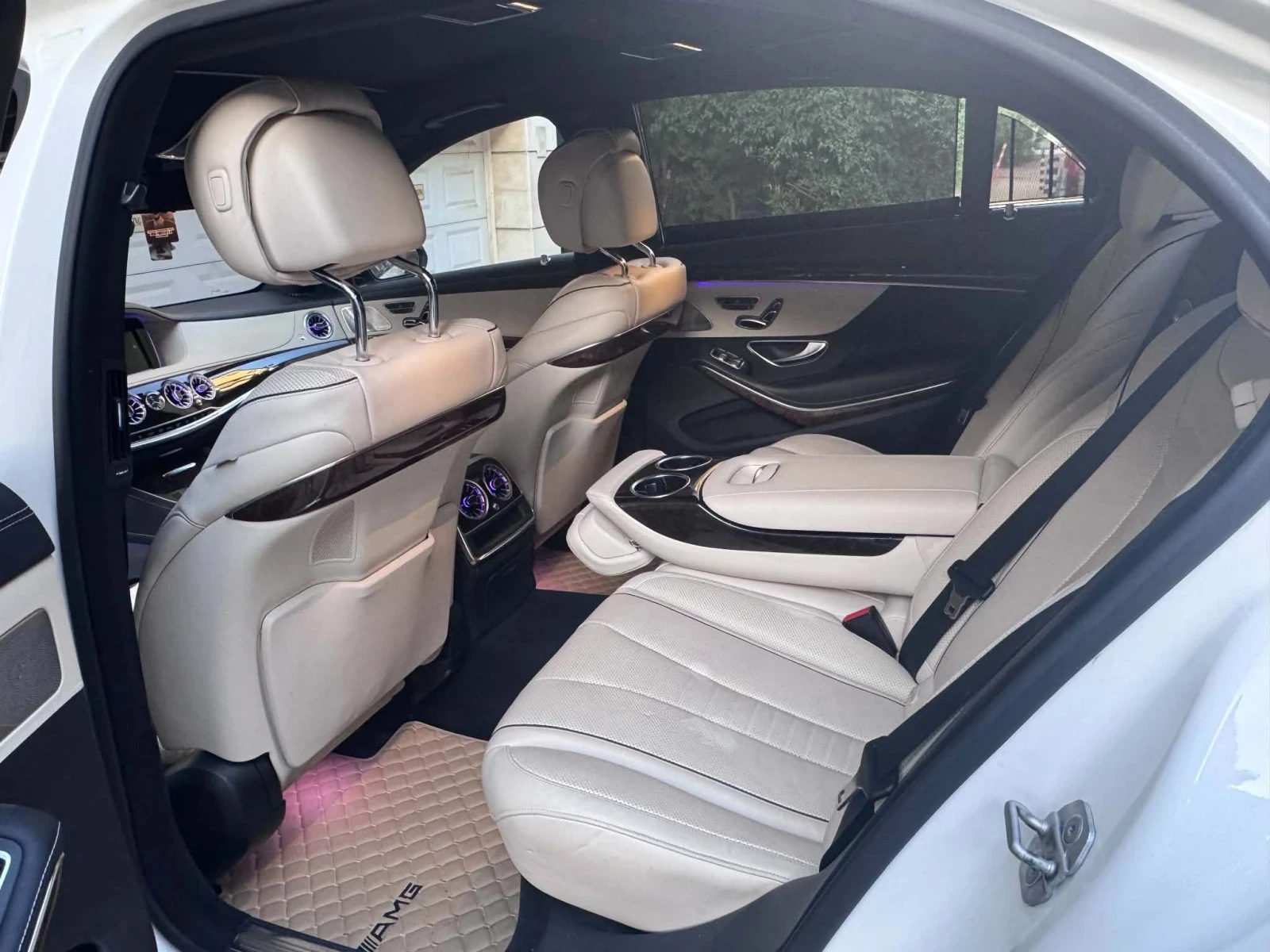 Mercedes-Benz S 550  AMG пакет, AMG карбонов волан, Може и Лизинг, снимка 8 - Автомобили и джипове - 54914455