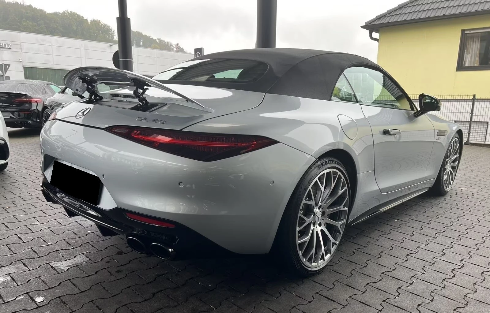Mercedes-Benz SL 43 AMG BURMESTER / HEAD-UP / 360 / NIGHT / DISTRONIC, снимка 6 - Автомобили и джипове - 54943612