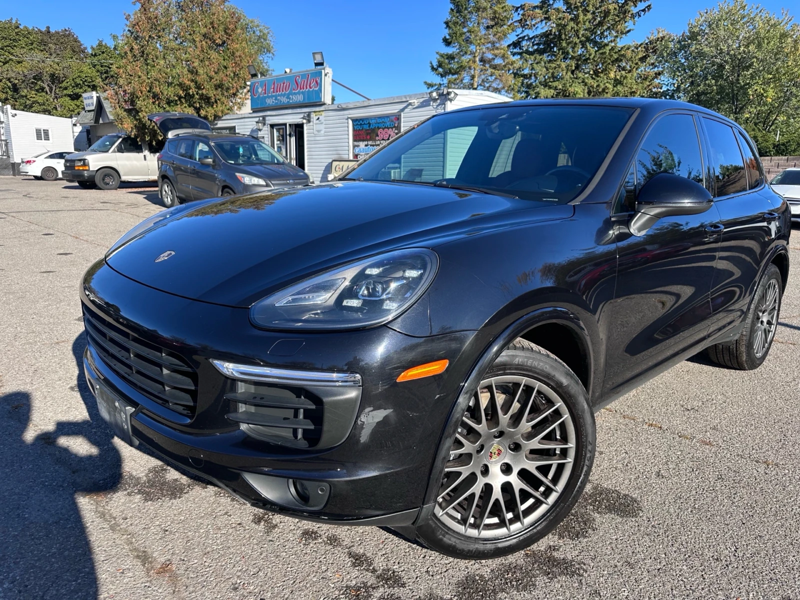 Porsche Cayenne 2017* FACELIFT* MATRIX* RED MAGMA* LANE ASSIST* BO | Mobile.bg   1
