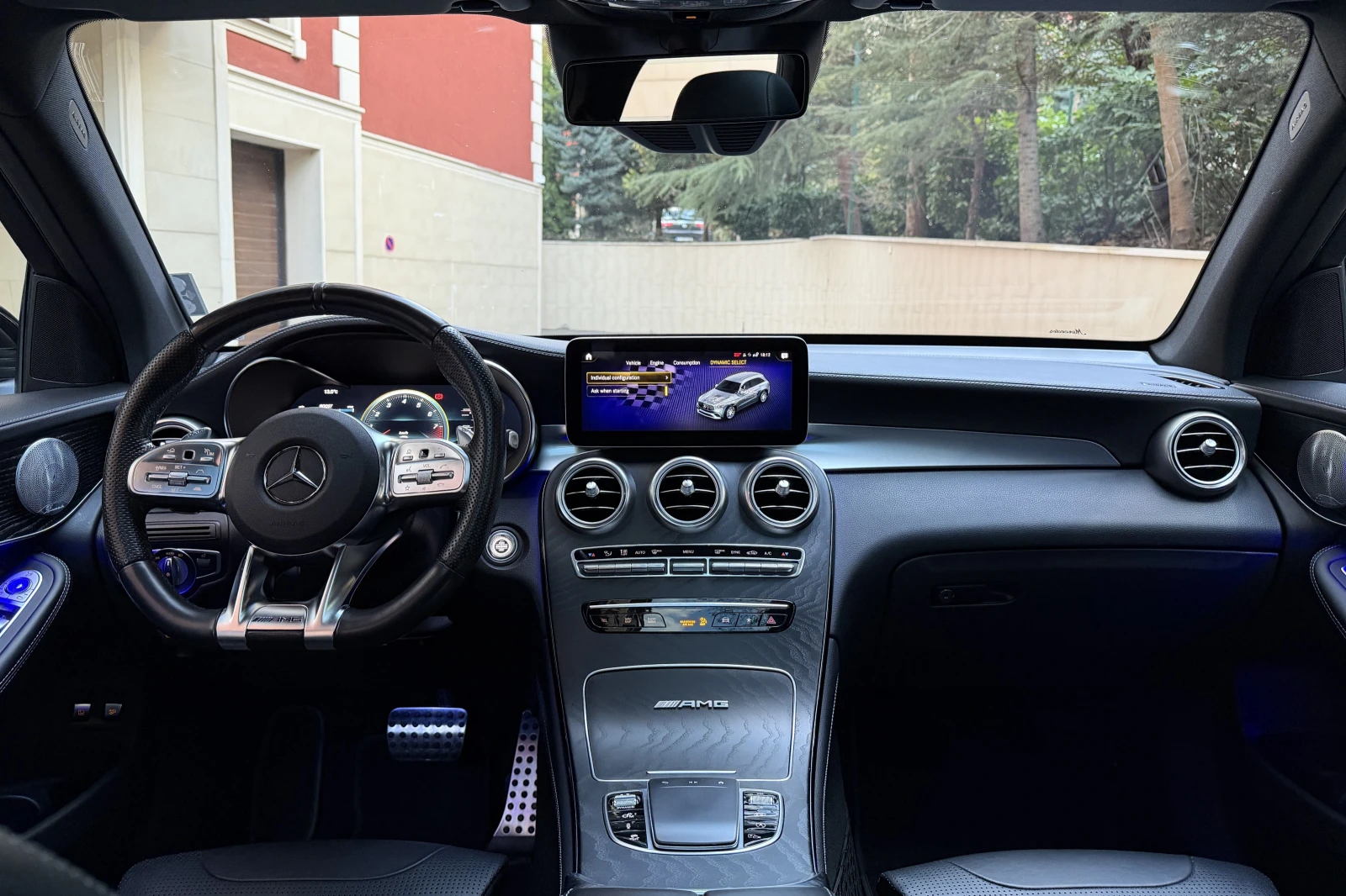 Mercedes-Benz GLC 63 AMG NAPPA PANO 360 Burmester HeadUp MBUX MultiBeam | Mobile.bg � ����������� 9