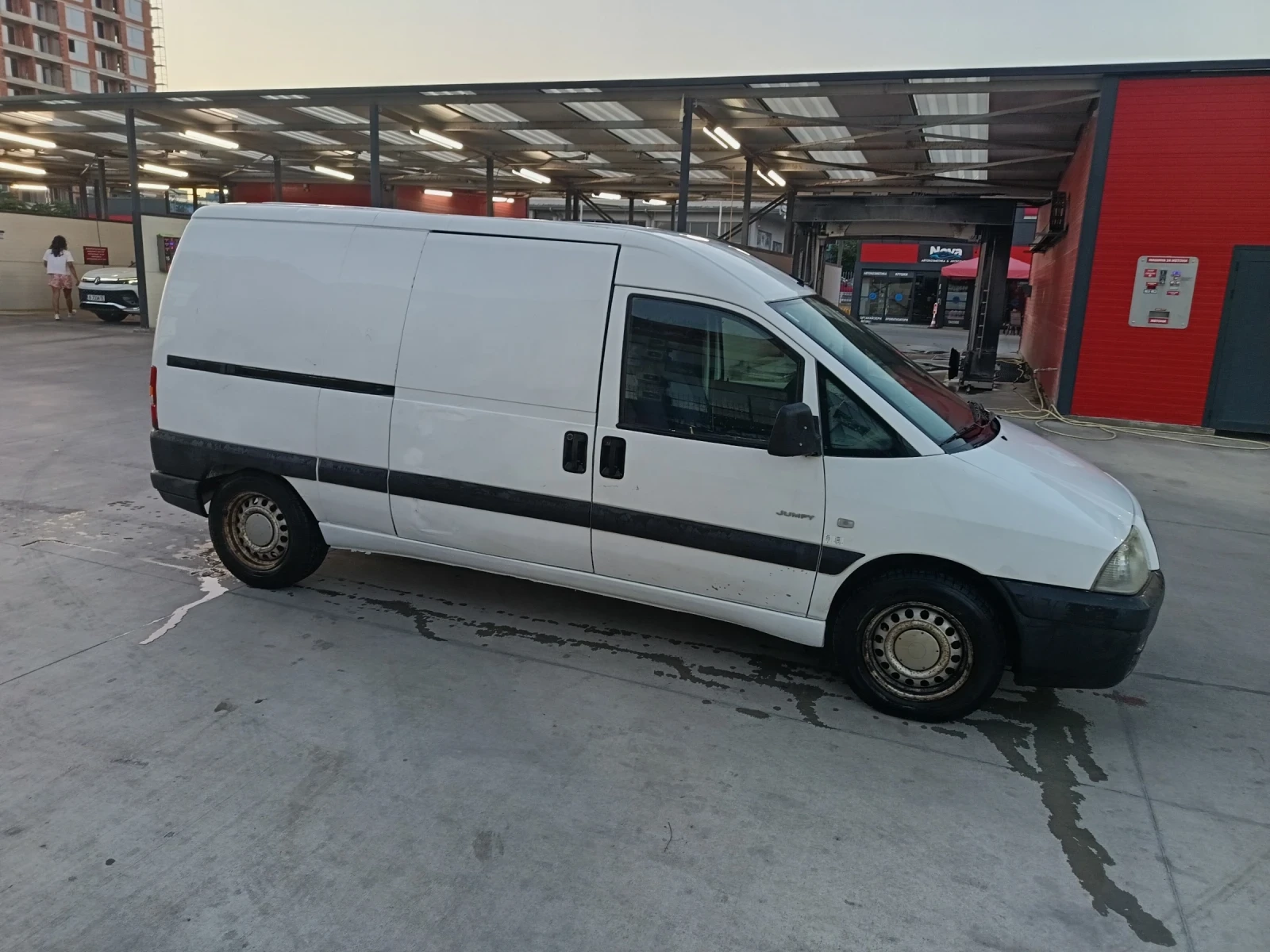 Citroen Jumpy 2.0 HDI 109 кс ДЪЛГА БАЗА , снимка 3 - Бусове и автобуси - 55615093