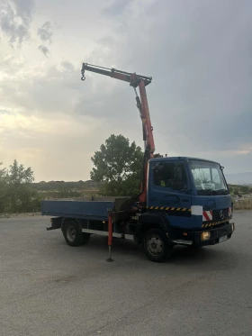 Mercedes-Benz 814 Камион с кран, снимка 8