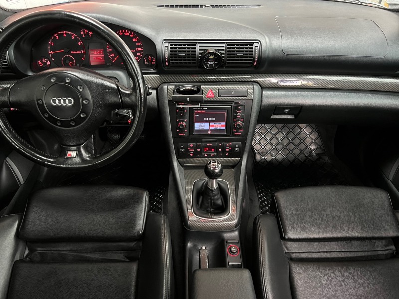 Audi A4 1.8T RS4-PAKET/500kc/XENON/NAVI/4x4/PODGREV/KOJA, снимка 14 - Автомобили и джипове - 39355284