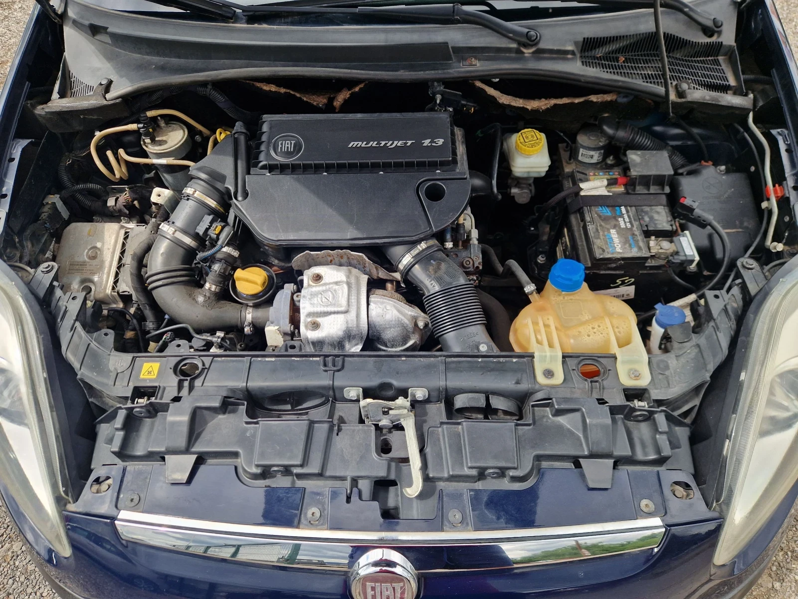 Fiat Punto 1.3M-JET 75HP.EVO ITALIA, снимка 13 - Автомобили и джипове - 54899250