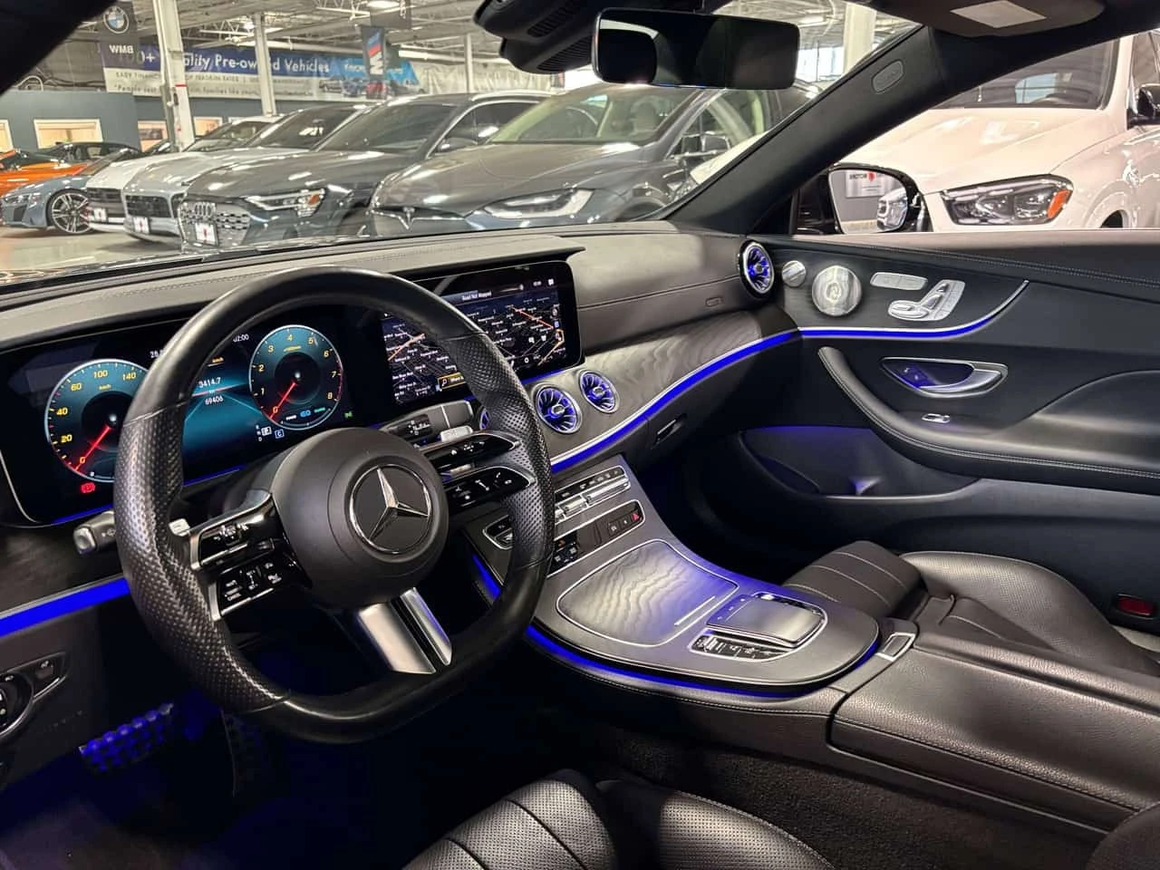 Mercedes-Benz E 450 * E450| COUPE| 4MATIC| AMGPKG| HYBRID| NAV| BURMES | Mobile.bg � ����������� 8