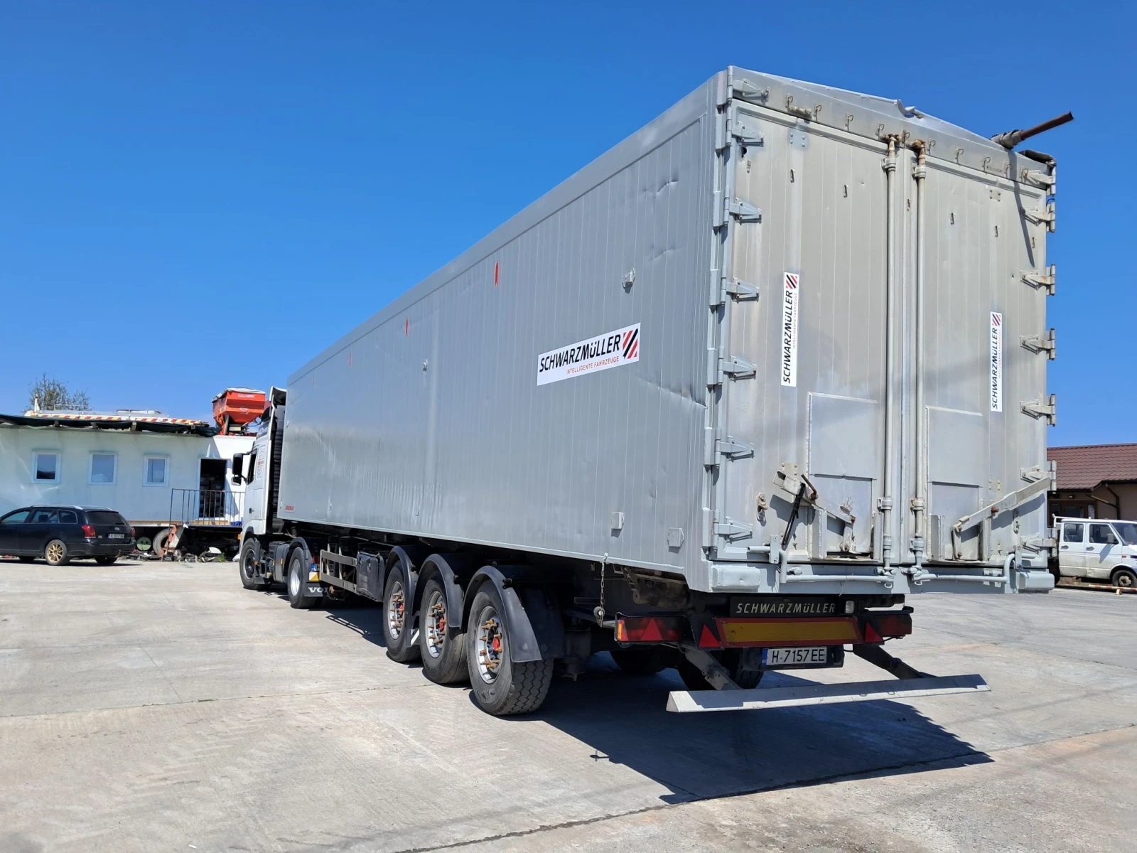 Полуремарке Schwarzmuller 80куб., снимка 8 - Ремаркета - 56649364