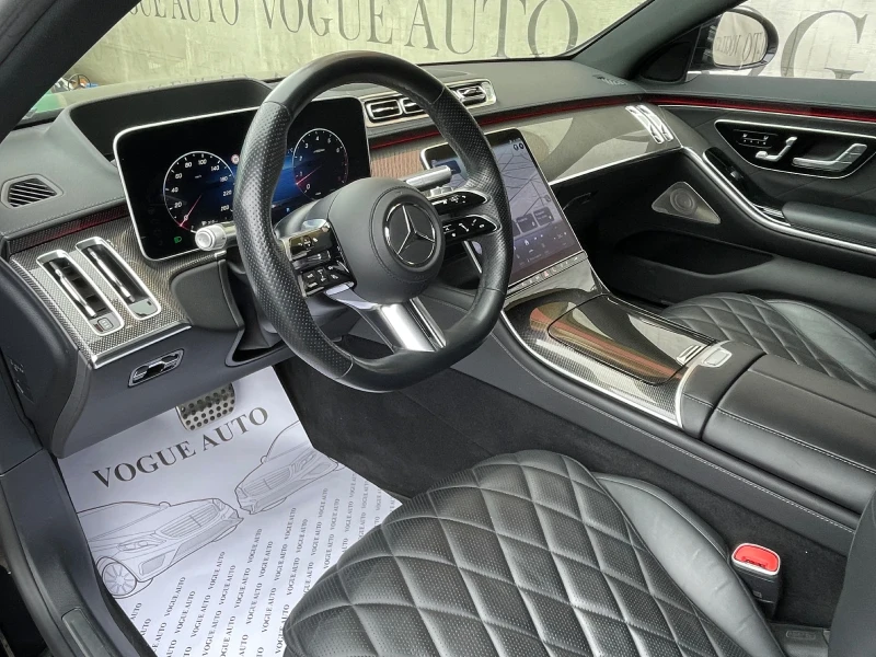 Mercedes-Benz S 580 4M* Long* AMG* Burm* PANO* HUD* 360* Keyless, снимка 9 - Автомобили и джипове - 52309555