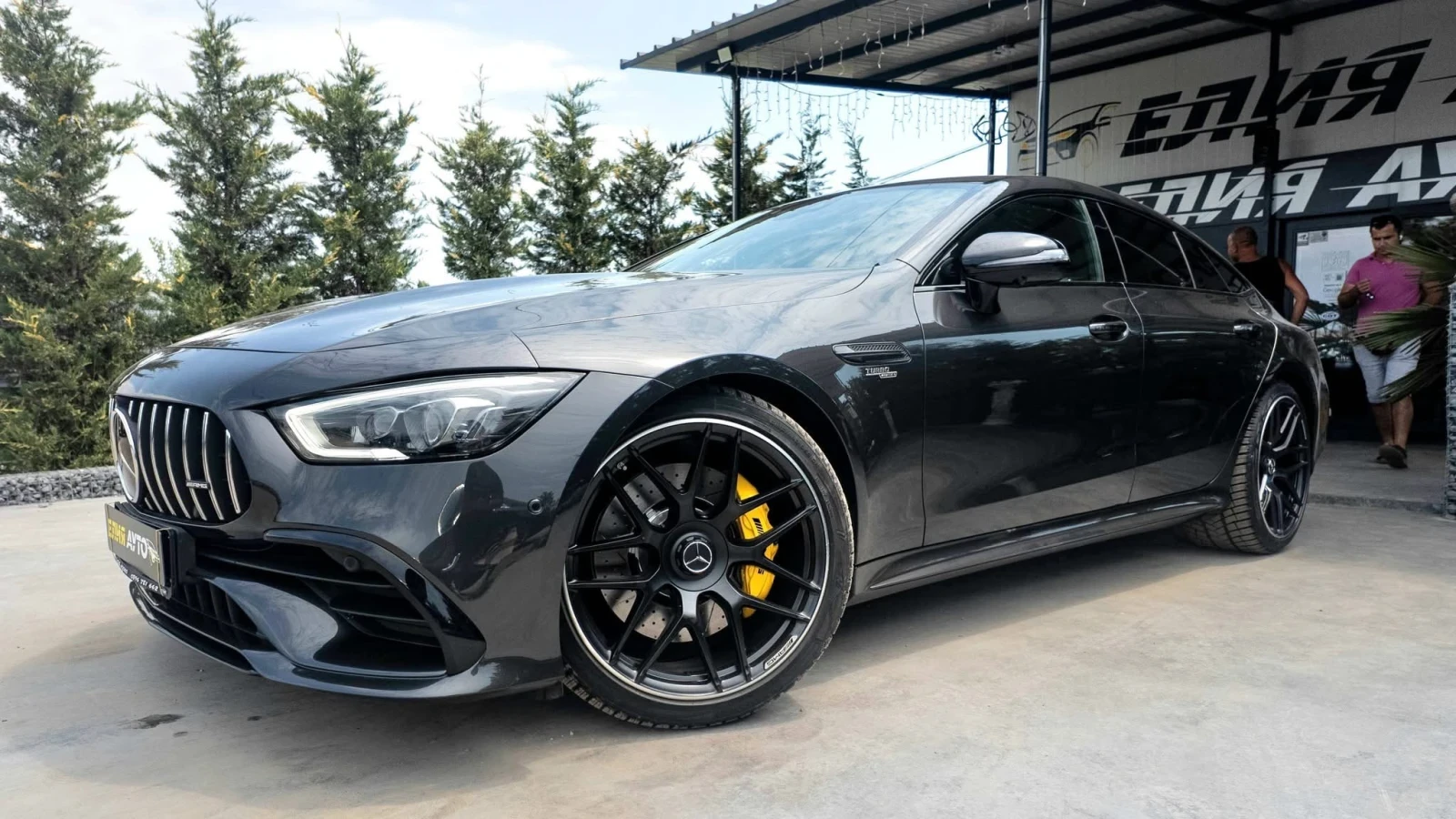 Mercedes-Benz AMG GT 43S TURBO 4 MATIC BURMEISTER ЛЗИИНГ 100% - изображение 4