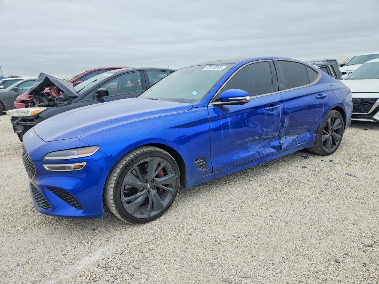 Genesis G70 * 3.3T* RWD* КОЖА* ПОДГРЕВ* ШИБИДАХ* , снимка 2 - Автомобили и джипове - 54034091