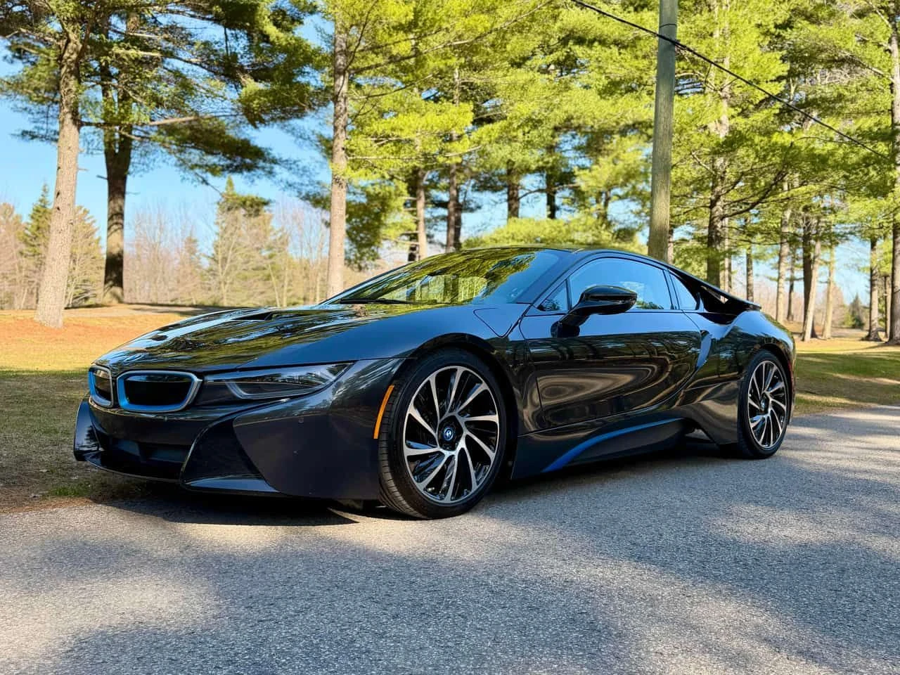 BMW i8 * 2dr Cpe * АВТОКРЕДИТ БЕЗ ПЪРВОНАЧАЛНА ВНОСКА * , снимка 2 - Автомобили и джипове - 54626606