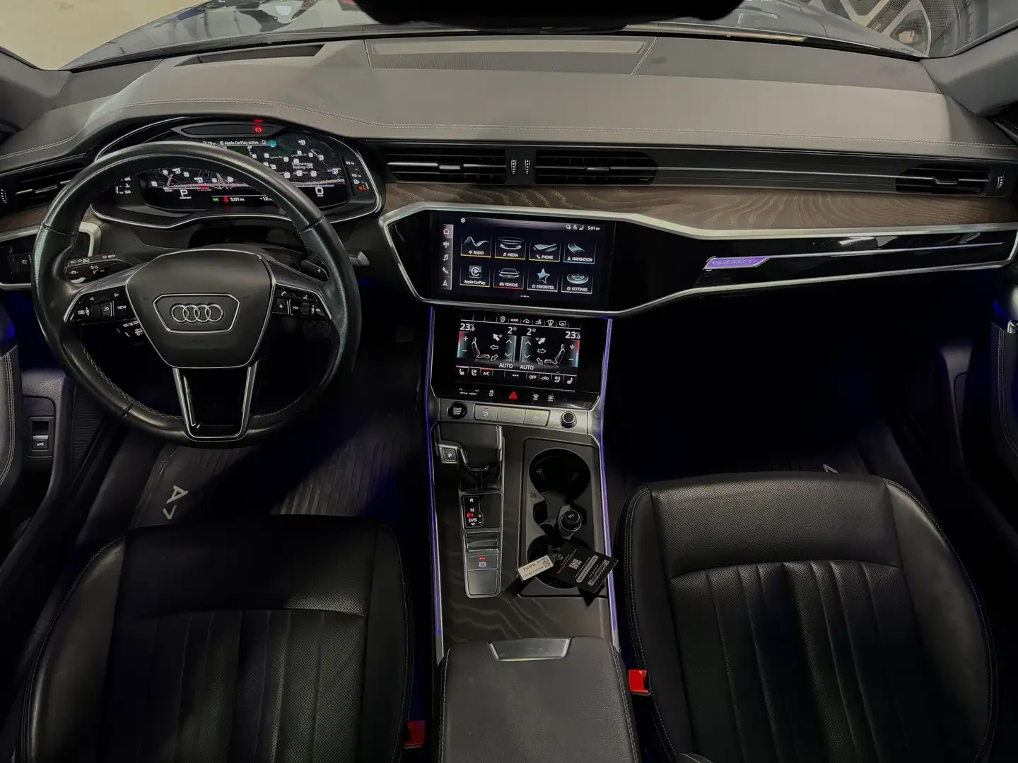 Audi A7 55 TFSI | TECHNIK | HUD| DIGITAL DASH| ОБДУХ| DIST, снимка 11 - Автомобили и джипове - 55304538