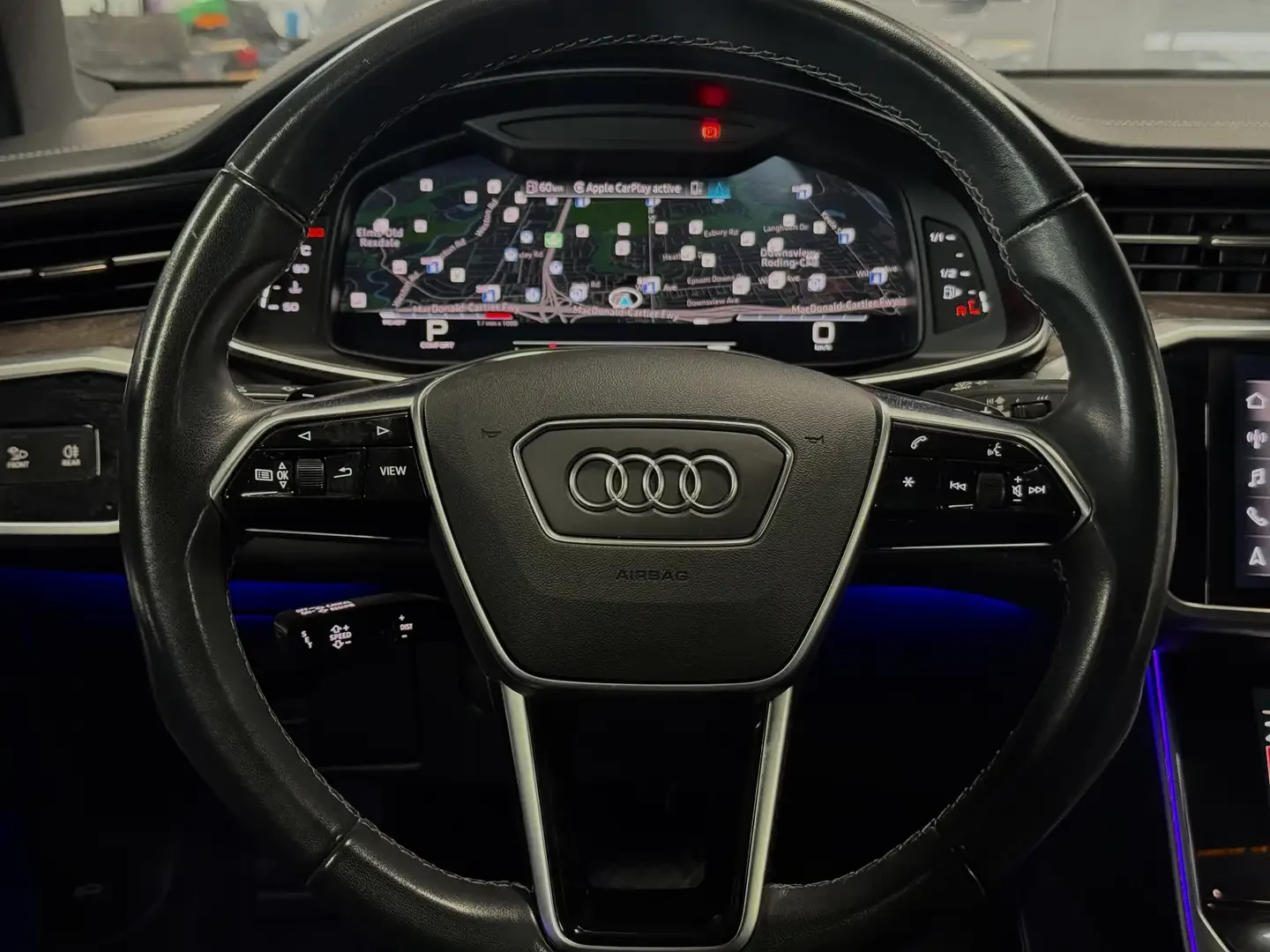 Audi A7 55 TFSI | TECHNIK | HUD| DIGITAL DASH| ОБДУХ| DIST, снимка 13 - Автомобили и джипове - 55304538