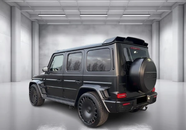 Mercedes-Benz G 63 AMG Brabus 800 Superblack = AMG DriverPackage= Гаранци, снимка 3 - Автомобили и джипове - 53075172