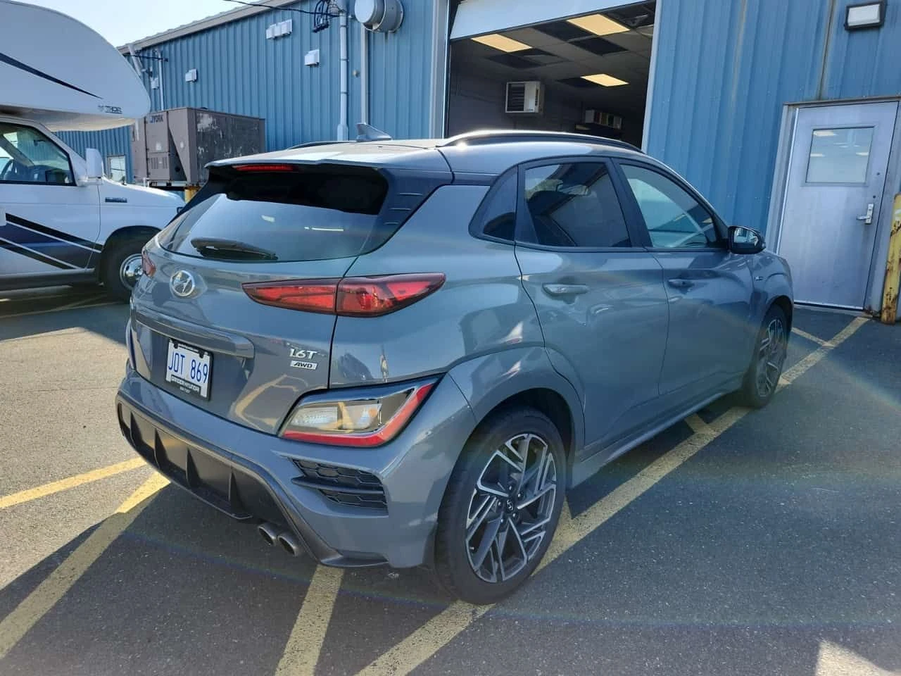 Hyundai Kona * 1.6t Awd N Line * CARFAX * БЕЗ ПЪРВОНАЧАЛНА ВНОС, снимка 2 - Автомобили и джипове - 55394236