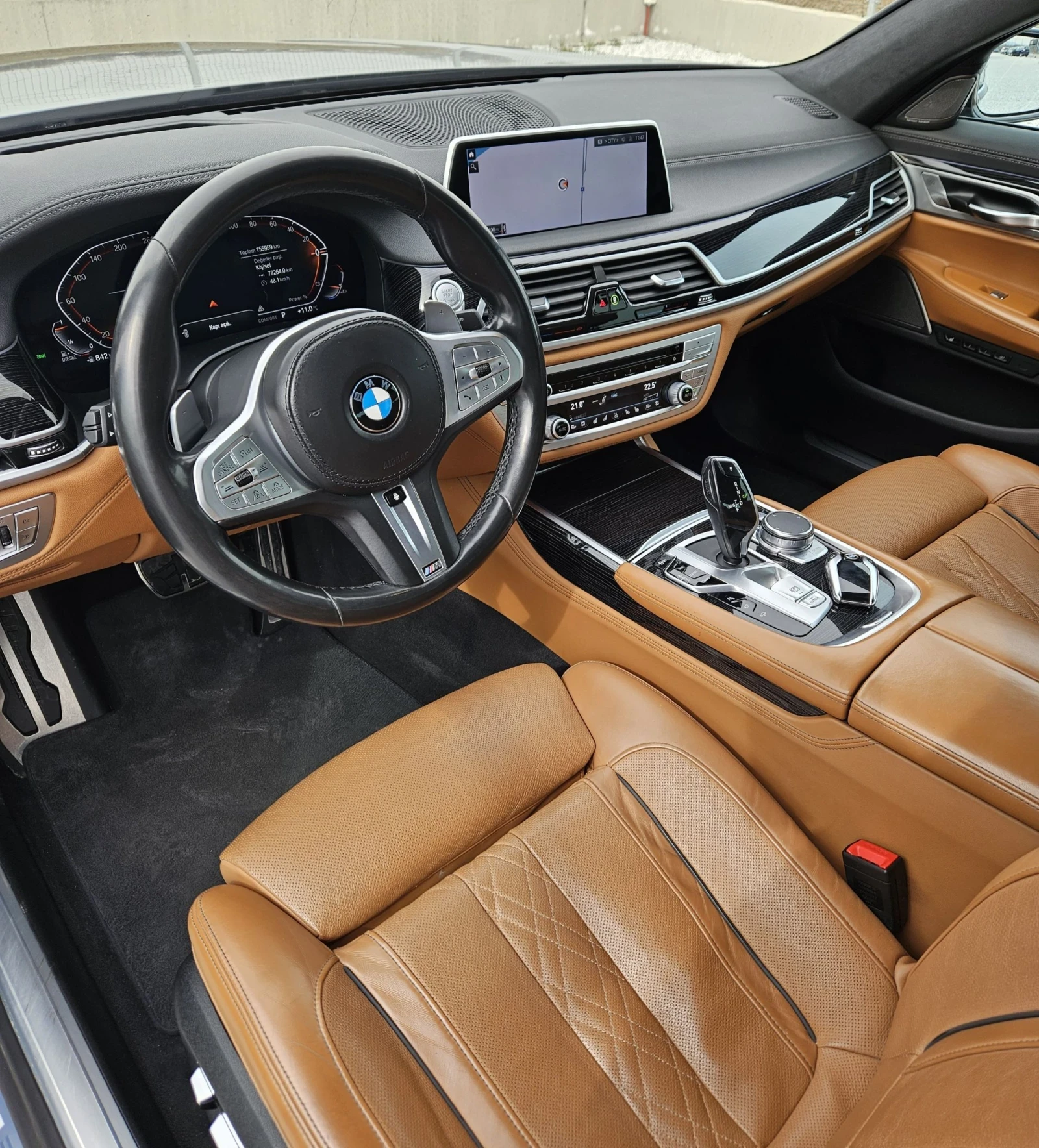 BMW 740 М пакет , снимка 8 - Автомобили и джипове - 53686020