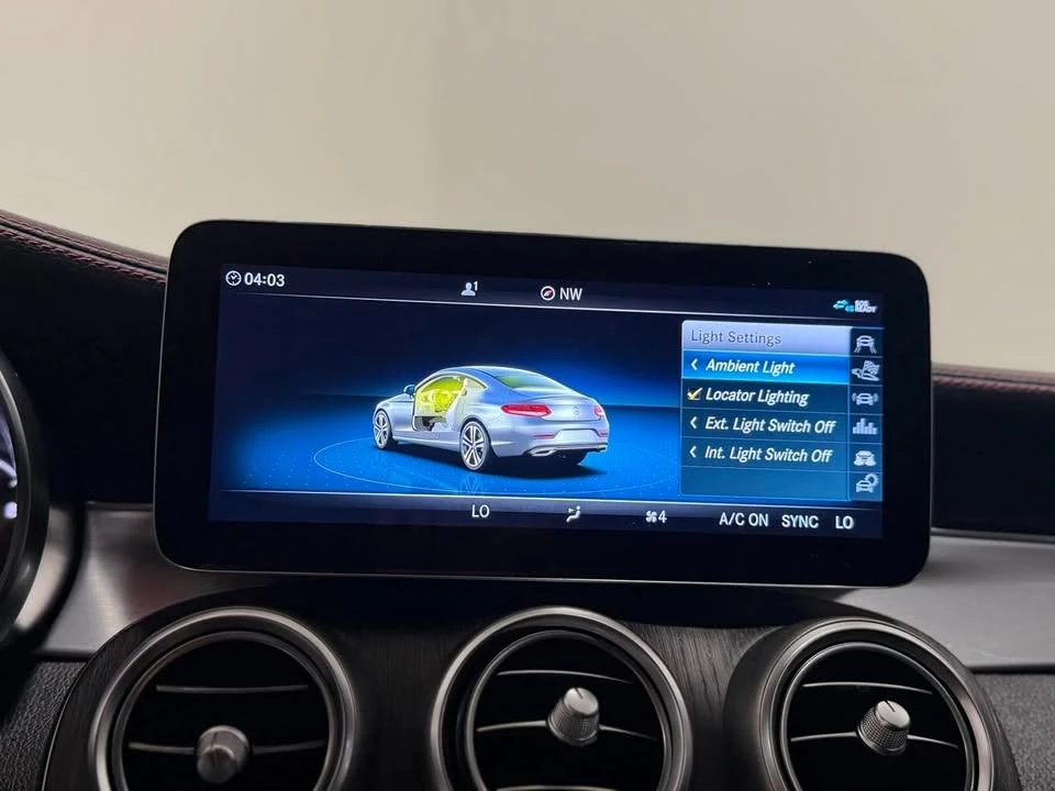 Mercedes-Benz C 43 AMG * BURMESTER * AMBIENT LIGHT * 360 CAMERA , снимка 13 - Автомобили и джипове - 55586129
