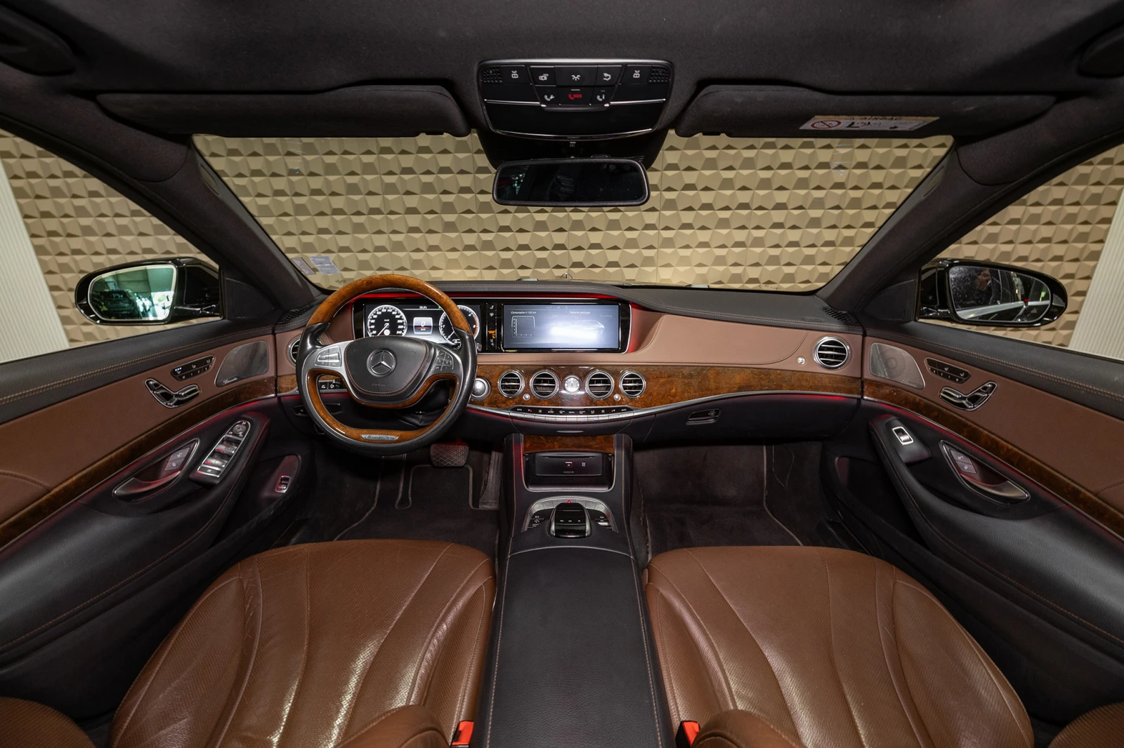 Mercedes-Benz S 350 4Matic| NightV| Distronic| Burmester| 7Cars| Гаран, снимка 9 - Автомобили и джипове - 56020016