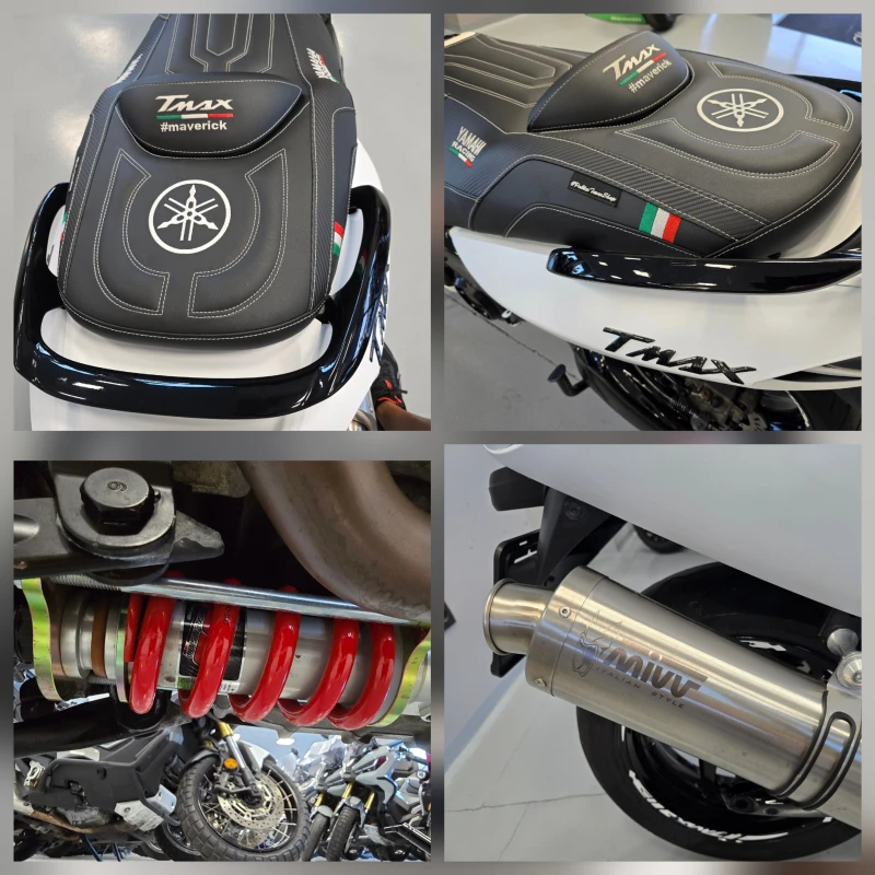Yamaha T-max 500ie, Уникат, Mivv!, снимка 16 - Мотоциклети и мототехника - 51818899