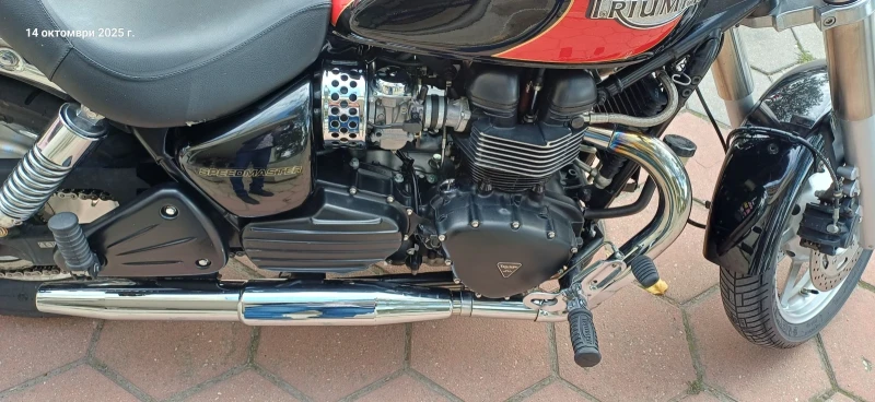 Triumph Speedmaster, снимка 9 - Мотоциклети и мототехника - 52053828