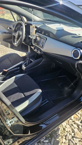 Nissan Micra 1.0.16v.klimatron.euro6. Регистрирана на пълно обс, снимка 11