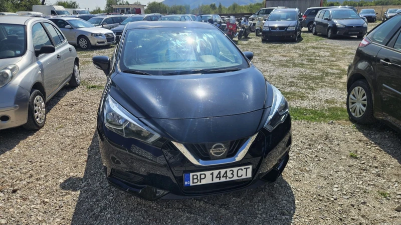 Nissan Micra 1.0.16v.klimatron.euro6. Регистрирана на пълно обс, снимка 3 - Автомобили и джипове - 51711387