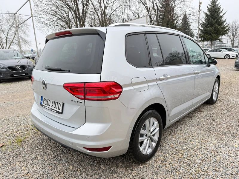 VW Touran 2.0TDI/АВТОМАТ/ДИСТРОНИК/НАВИГАЦИЯ/КАМЕРА !, снимка 6 - Автомобили и джипове - 53324879