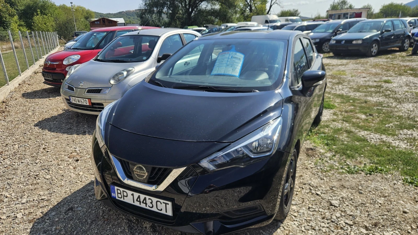 Nissan Micra 1.0.16v.klimatron.euro6. Регистрирана на пълно обс, снимка 1