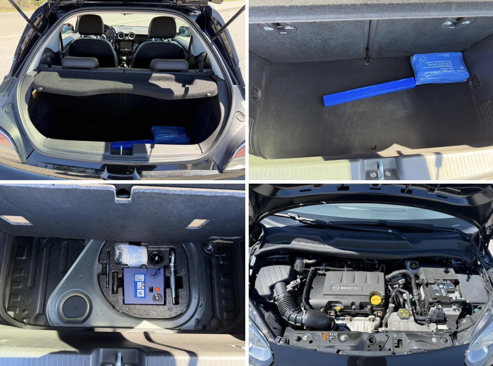 Opel Adam S 1.4 TURBO EURO 6 TUV COC SERVICE BOOK, снимка 17 - Автомобили и джипове - 54150590