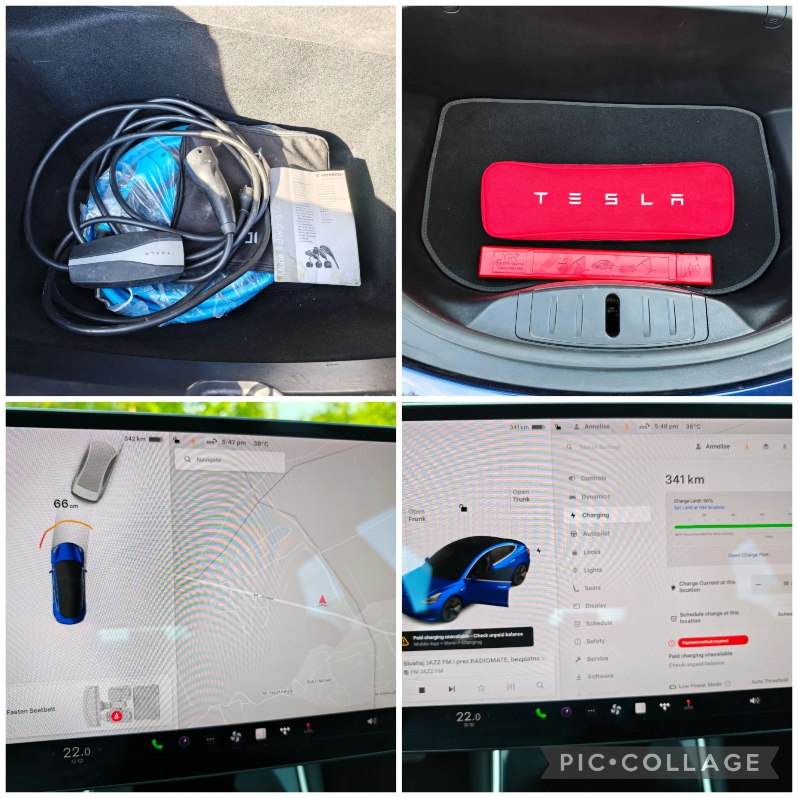 Tesla Model 3 AWD.DUAL MOTOR.ЕВРОПЕЙСКА, снимка 9 - Автомобили и джипове - 55310196