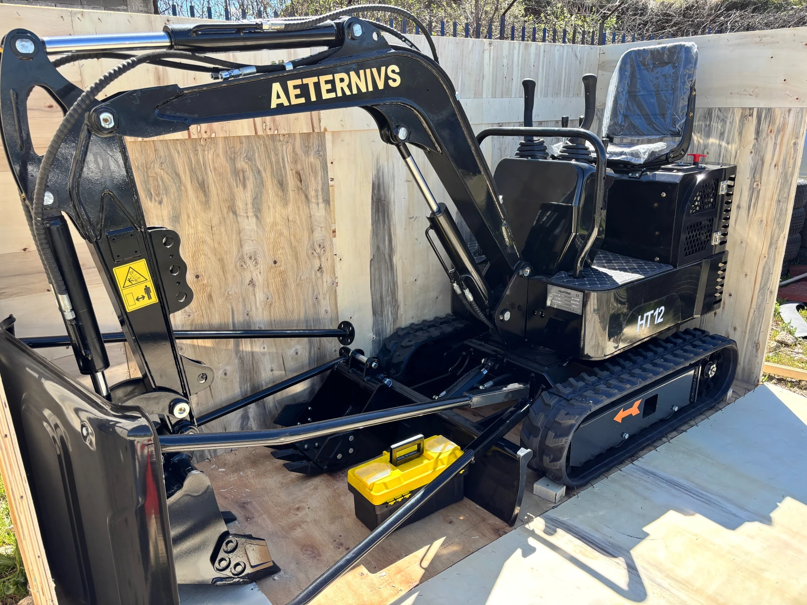 Багер Друга марка НОВ И НАЛИЧЕН мини багер, 1.2т, 2026 г., снимка 11 - Индустриална техника - 54140325