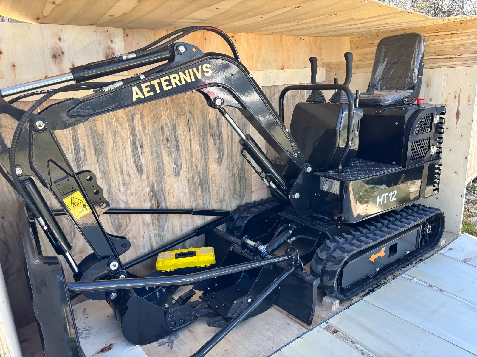 Багер Друга марка НОВ И НАЛИЧЕН мини багер, 1.2т, 2026 г., снимка 5 - Индустриална техника - 54140325