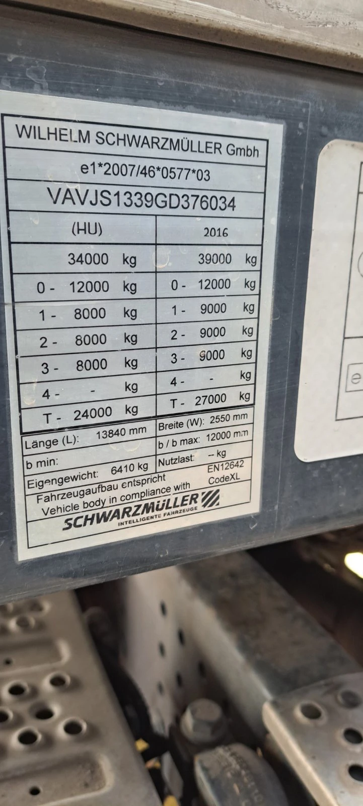 Полуремарке Schwarzmuller ж серия, снимка 14 - Ремаркета - 53608366