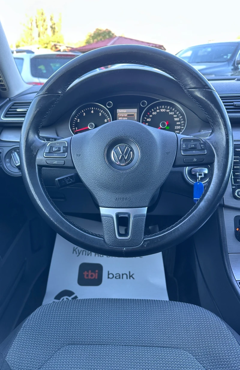 VW Passat 1.4i МЕТАН - НАВИГАЦИЯ - РЕАЛНИ КИЛОМЕТРИ, снимка 12 - Автомобили и джипове - 51817438
