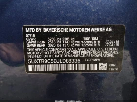 BMW X3 2.0l xDrive30I, снимка 9