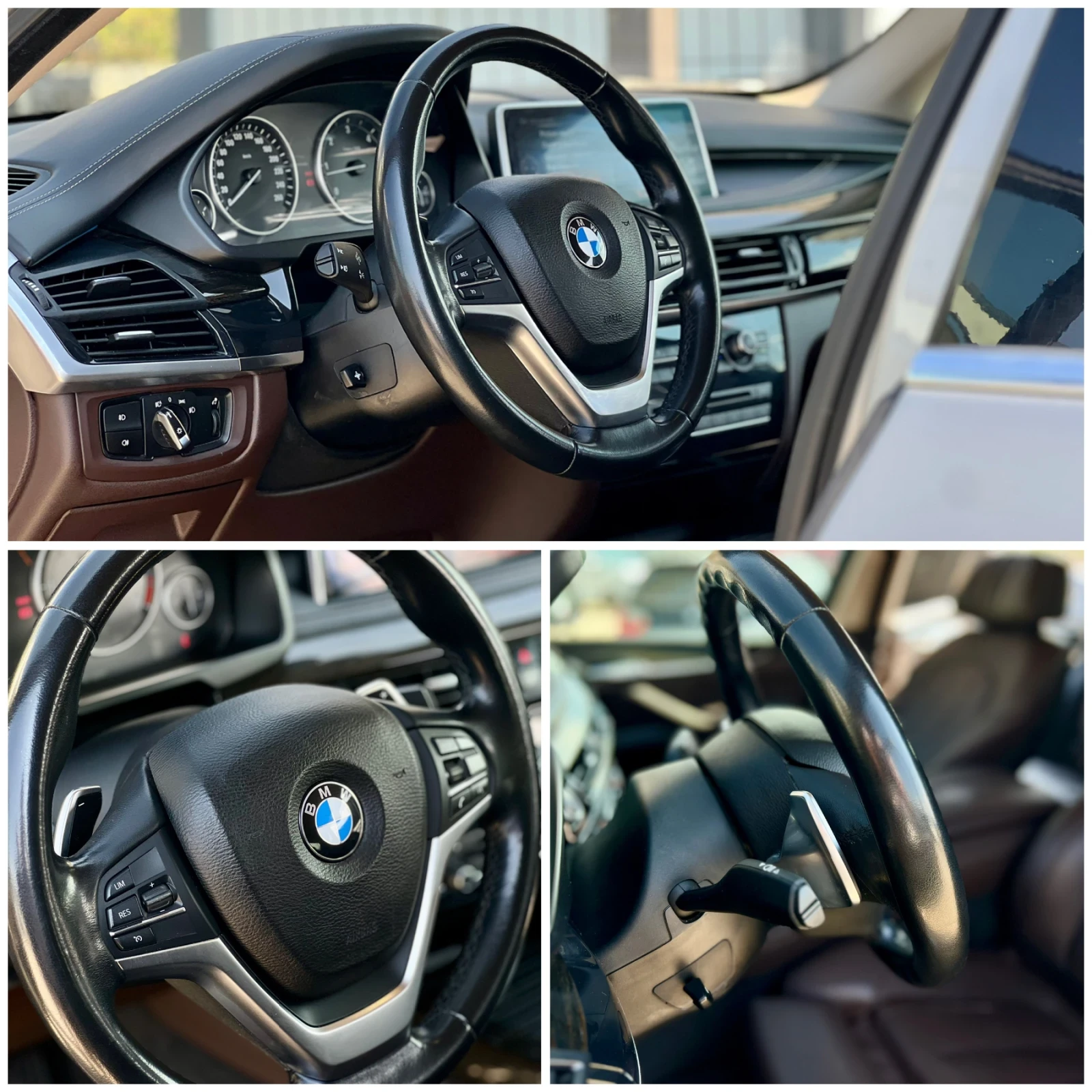 BMW X5 4.0D-XDRIVE / DVD+ TV / ПОДГРЕВ+ ОБДУХВАНЕ / ИСТОР - изображение 10