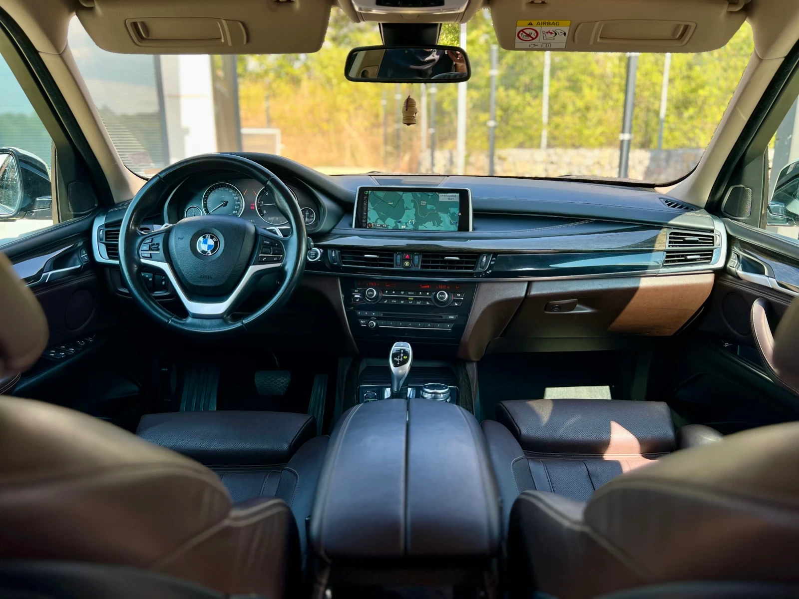 BMW X5 4.0D-XDRIVE / DVD+ TV / ПОДГРЕВ+ ОБДУХВАНЕ / ИСТОР - изображение 7