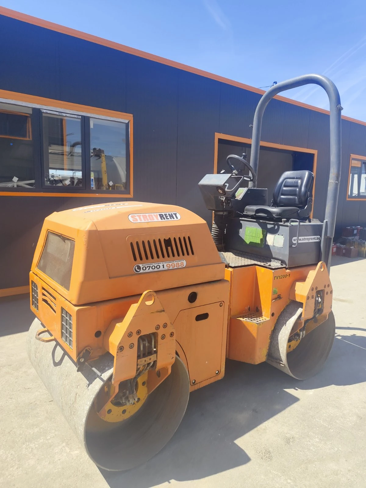 Валяк Hamm TEREX TV1200, снимка 12 - Индустриална техника - 54339591