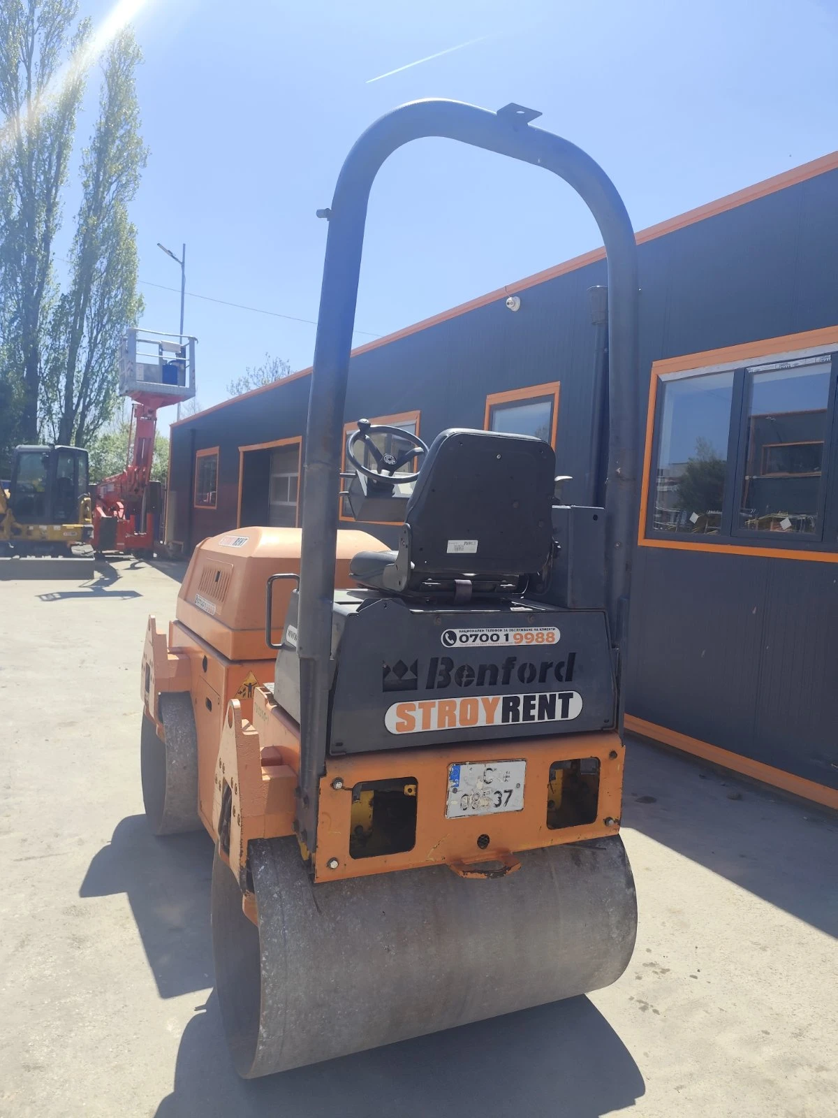 Валяк Hamm TEREX TV1200, снимка 13 - Индустриална техника - 54339591