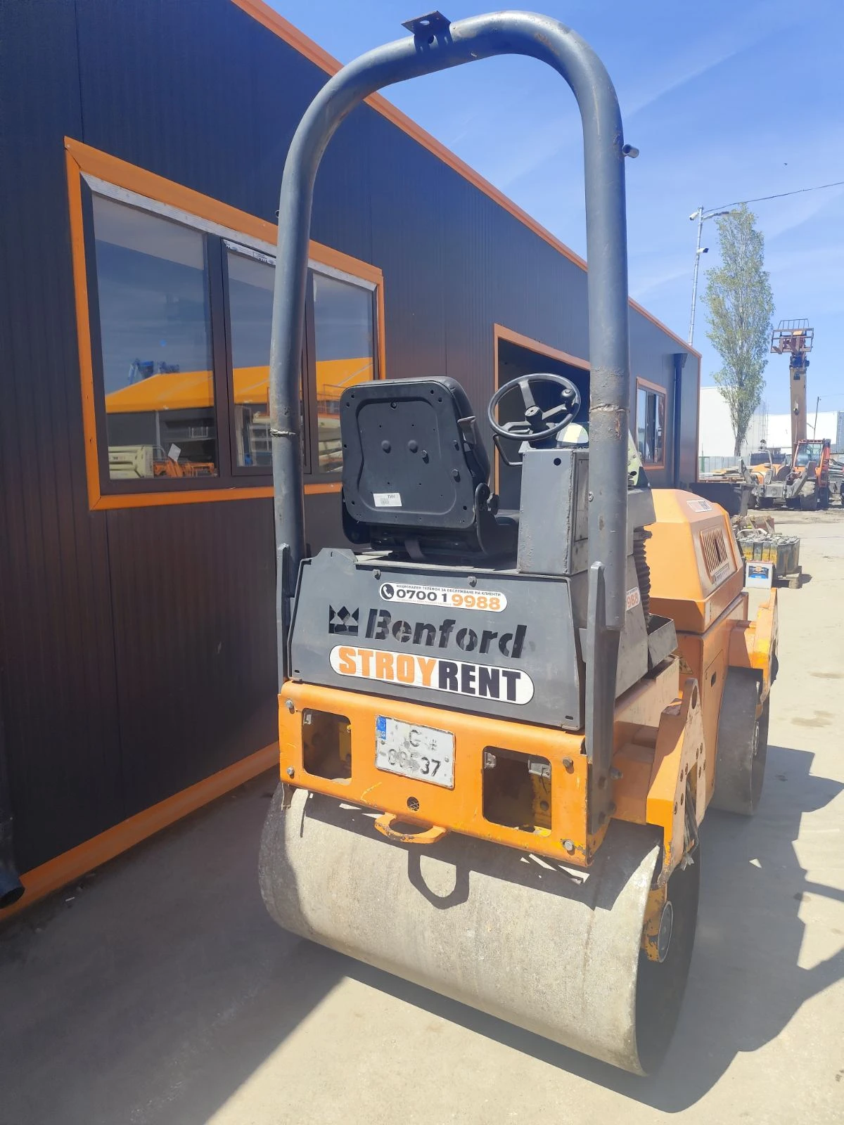 Валяк Hamm TEREX TV1200, снимка 2 - Индустриална техника - 54339591