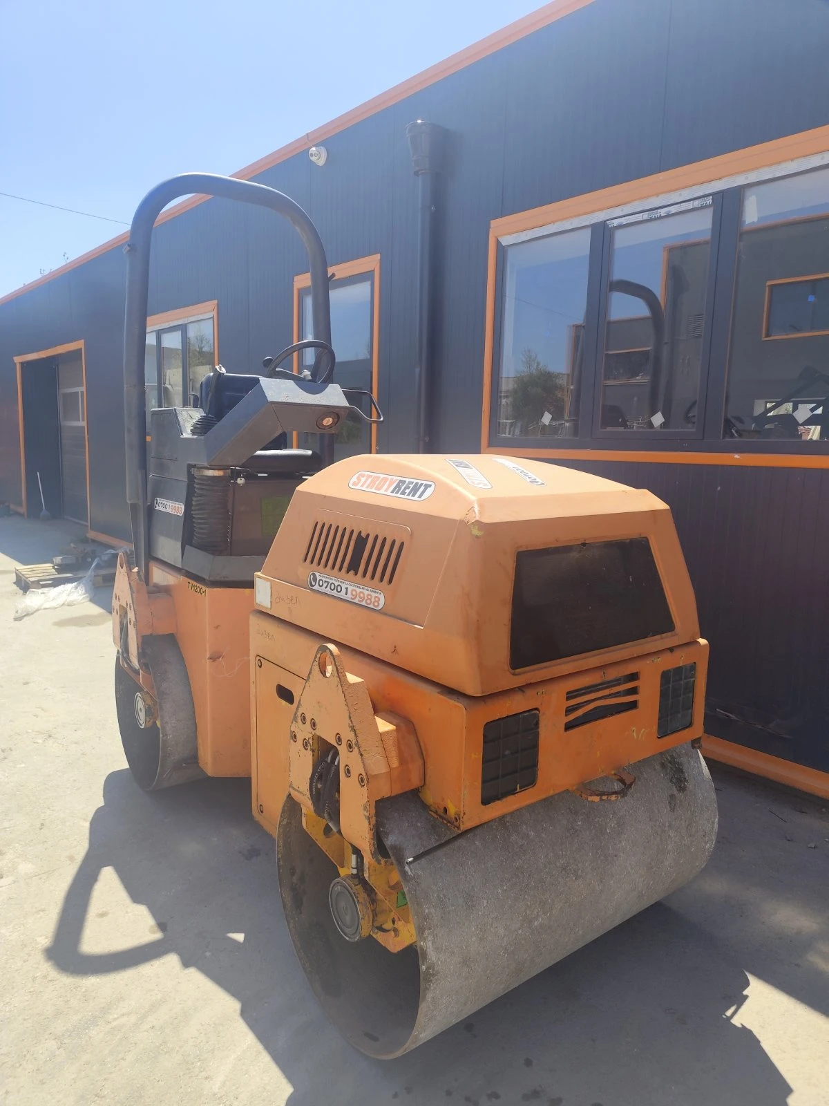 Валяк Hamm TEREX TV1200, снимка 5 - Индустриална техника - 54339591