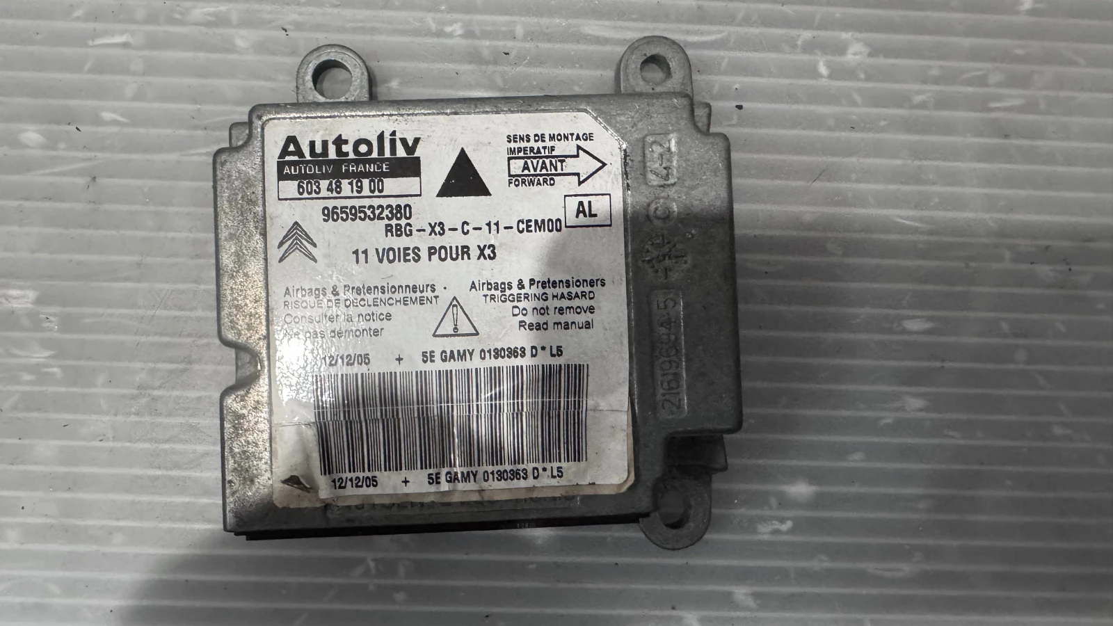 Airbag  /  /  a Citroen C5 - 9659532380  / 603481900 | Mobile.bg   2