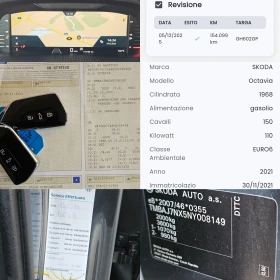 Skoda Octavia 2.0TDI/Executive/LED/DISTRONIC/CARPLAY/NAVI/БЛУТУТ - 38400 лв. / 19633.61 € - 49115610 12